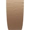 Ekena Millwork 12"W x 24"D x 24"H Classic Durham Rough Cedar Woodgrain TimberThane Corbel, Primed Tan CORUR12X24X24DURRCPR - alternate 2